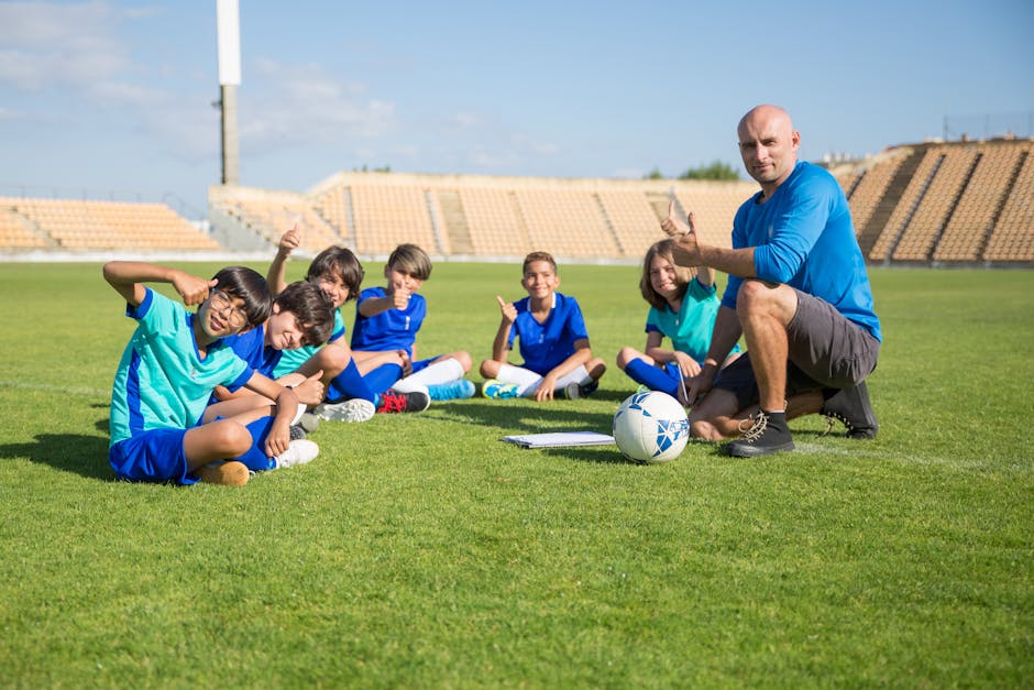 Young handball players gathering during a club activity.